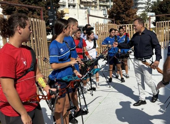 Πρωταγωνιστικη θέση για την Τοξοβολία στην Δ.Ε.Θ. και συγκεκριμένα στο περίπτερο του Υπουργείου Αθλητισμού